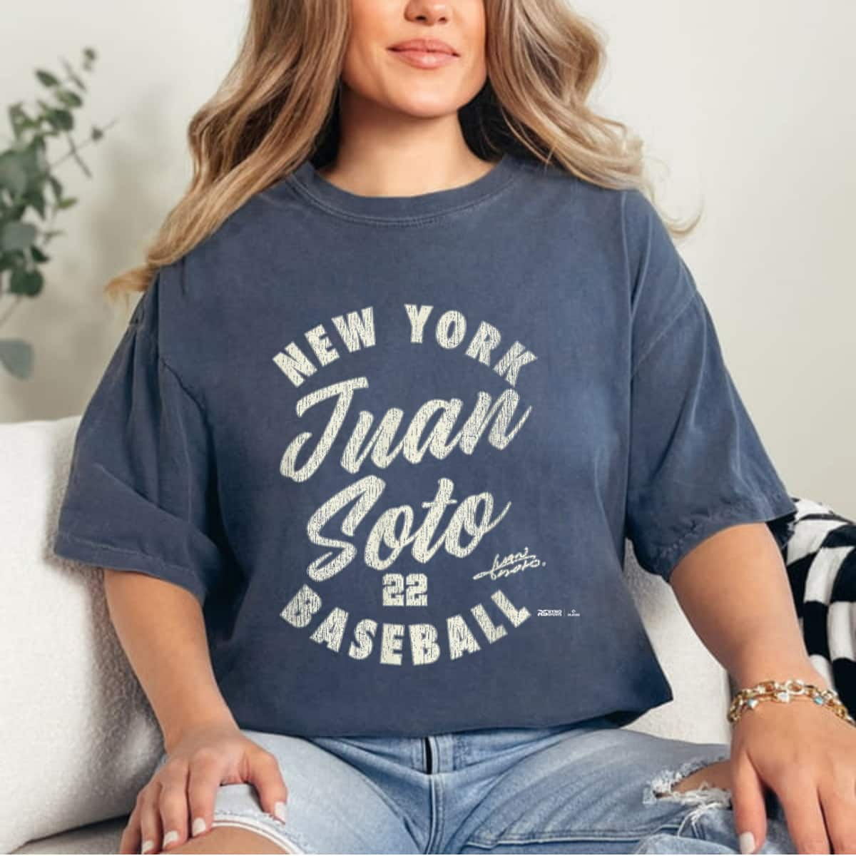 New York Juan Soto 22 Baseball Be Brave T-Shirt