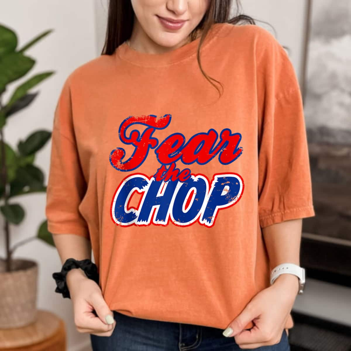 Be Brave Fear The Chop T-Shirt