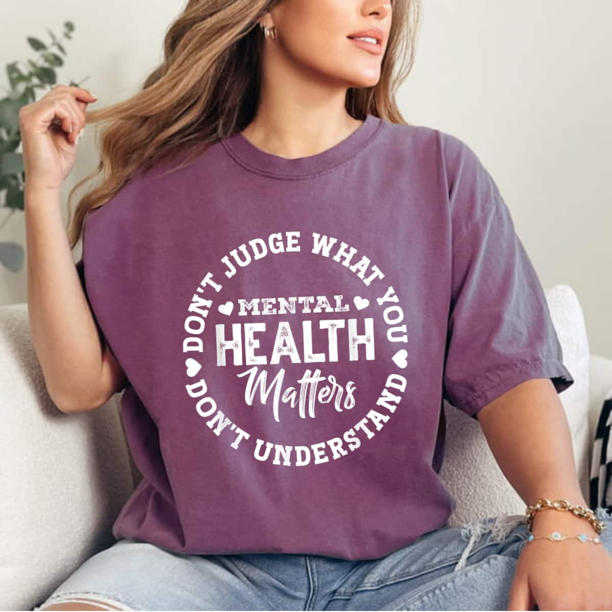 Mental Health Matters Be Brave T-Shirt