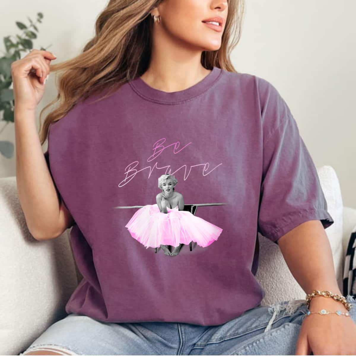 Be Brave For Girl T-Shirt