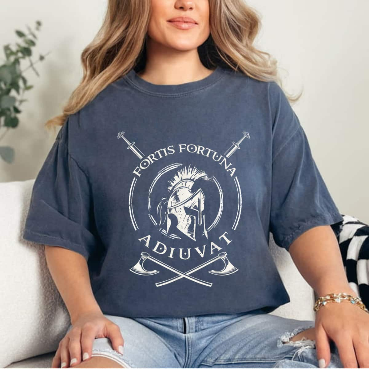 Fortis Fortuna Adiuvat Be Brave T-Shirt