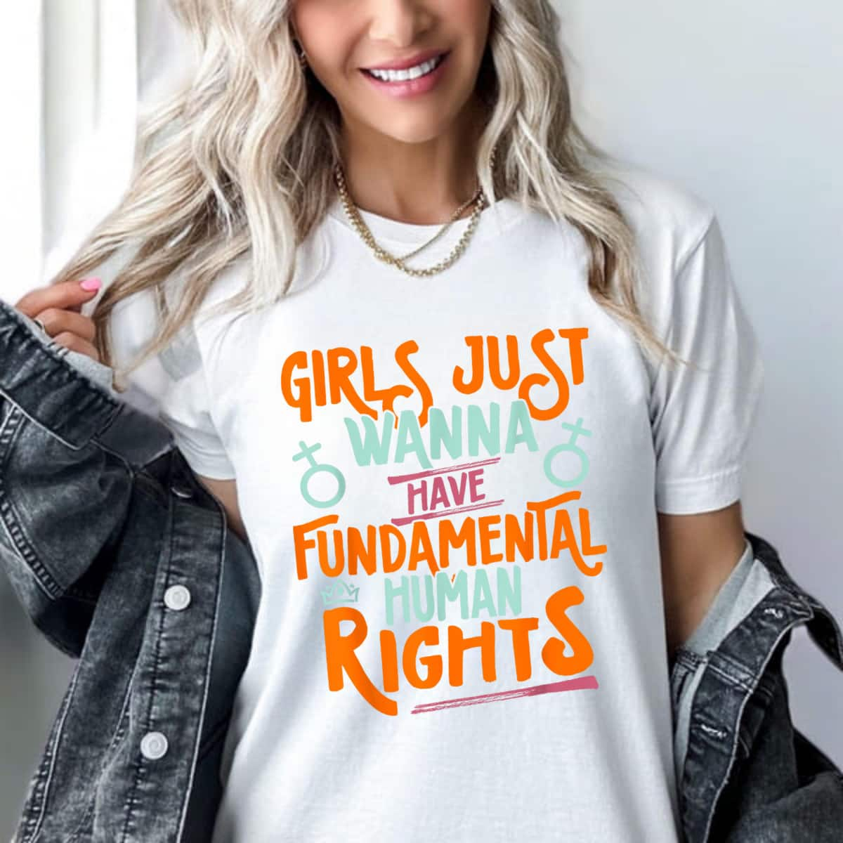 Girls Just Want To Have Fundamental Rights Empowered T-Shirt