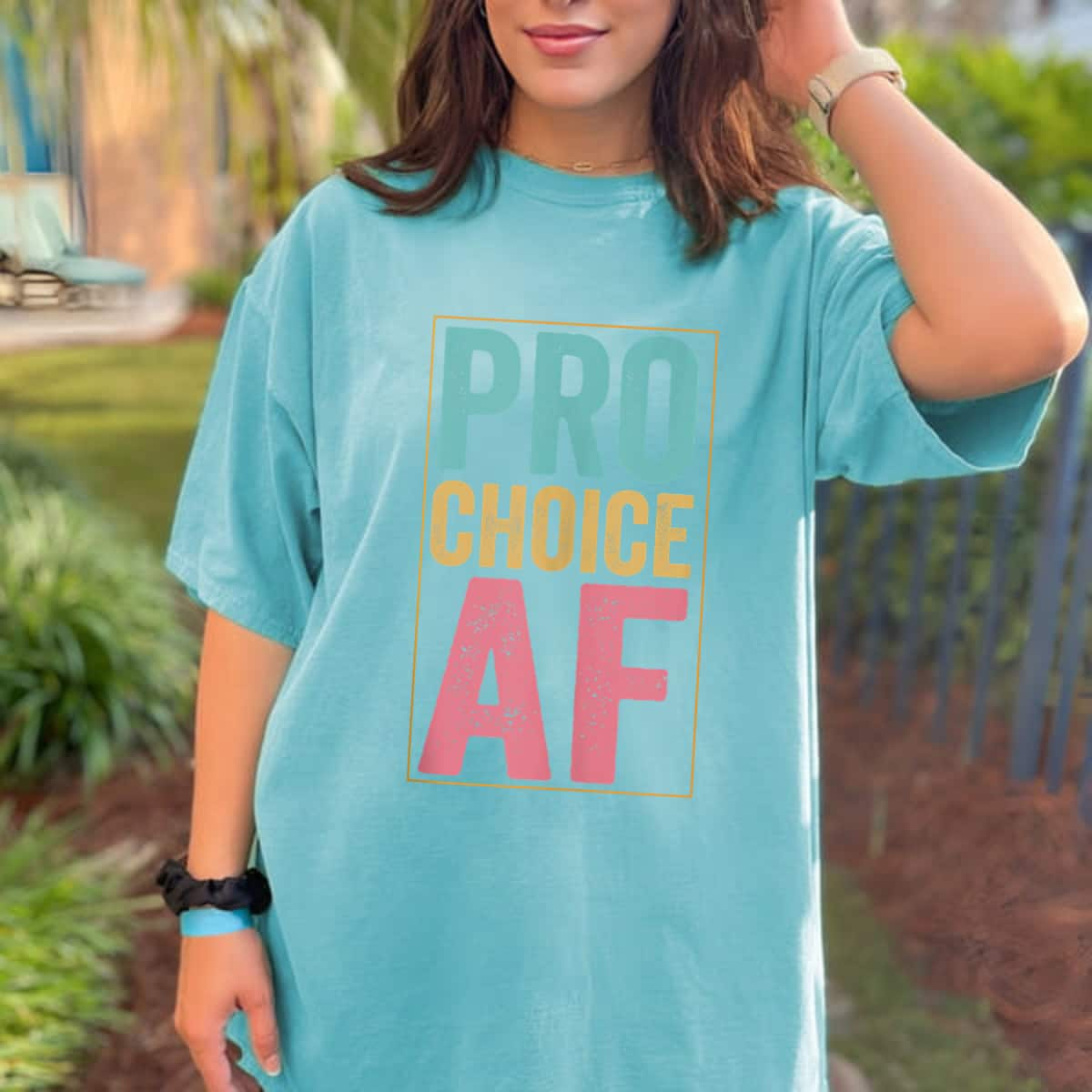 Pro Choice Feminist AF T-Shirt