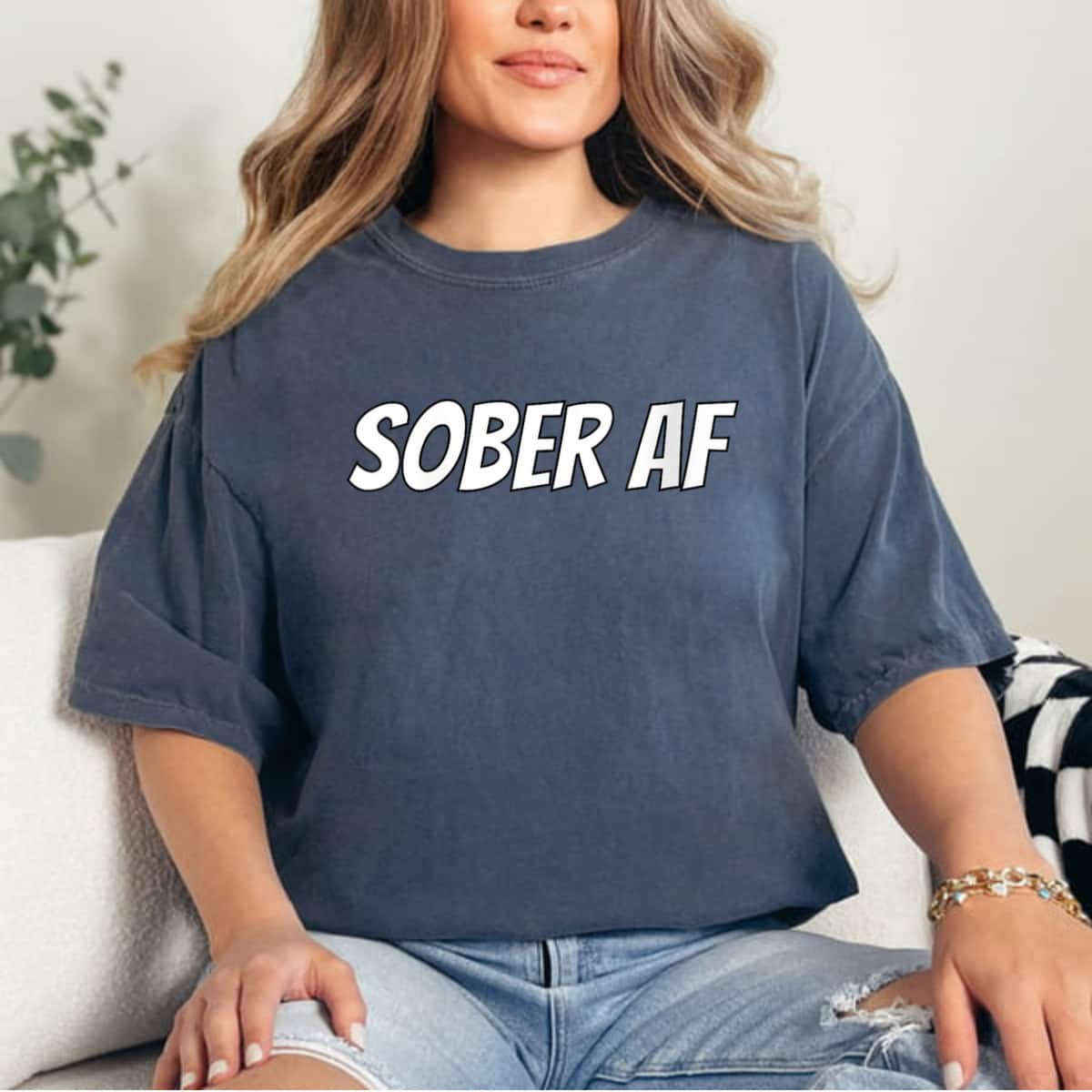 Sober AF Feminist AF T-Shirt