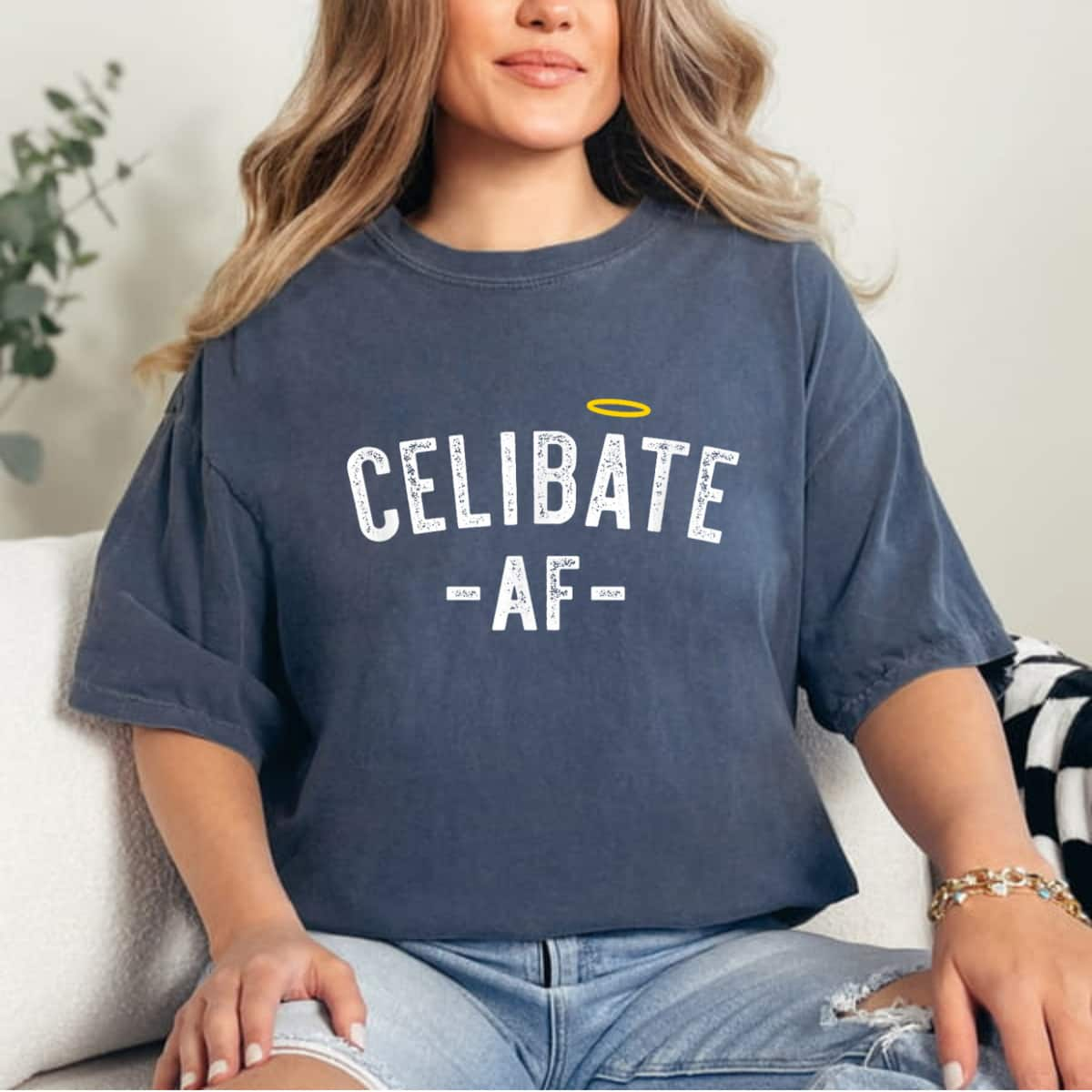 Celibate AF Gift For Feminist AF T-Shirt