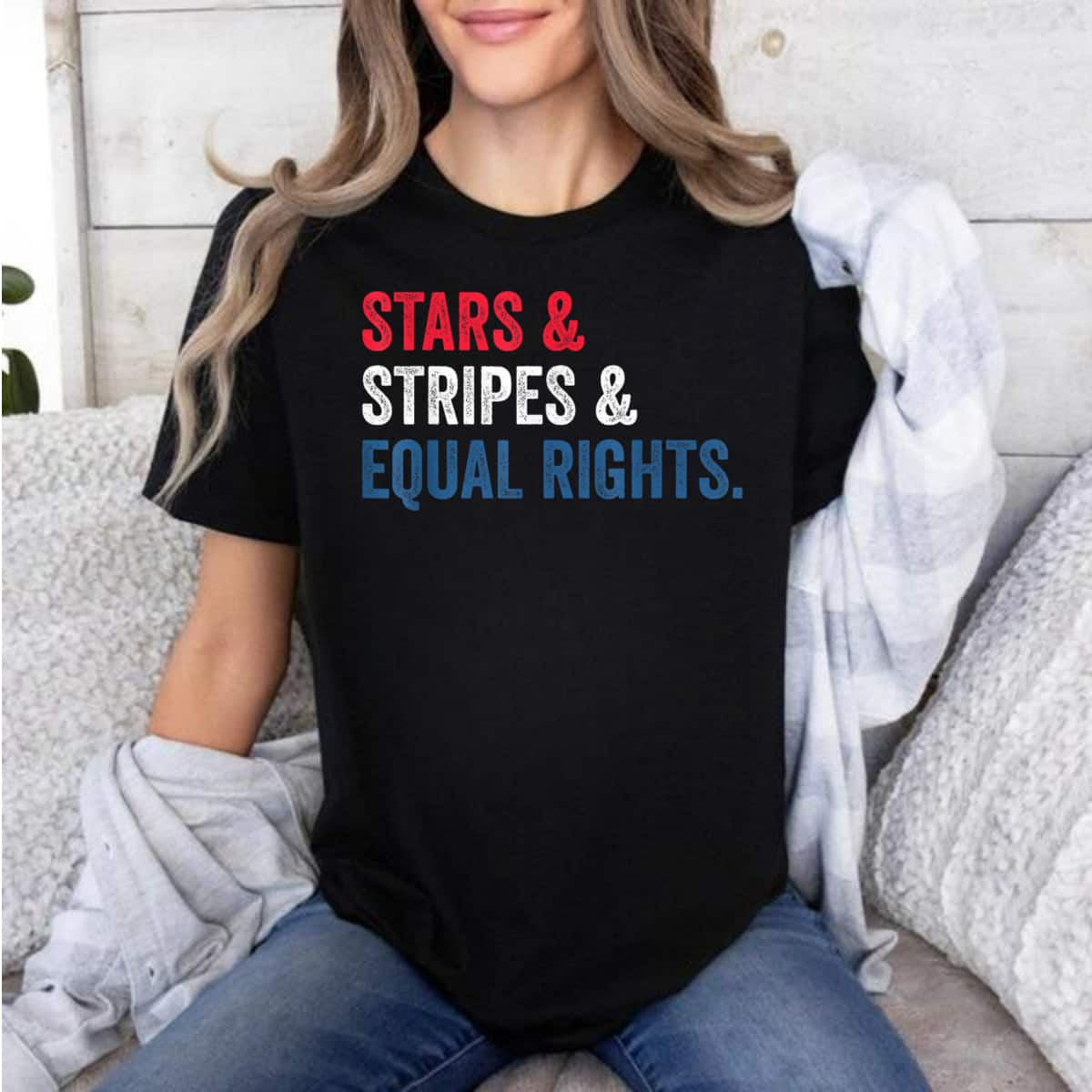 Stars Stripes And Equal Rights T-Shirt