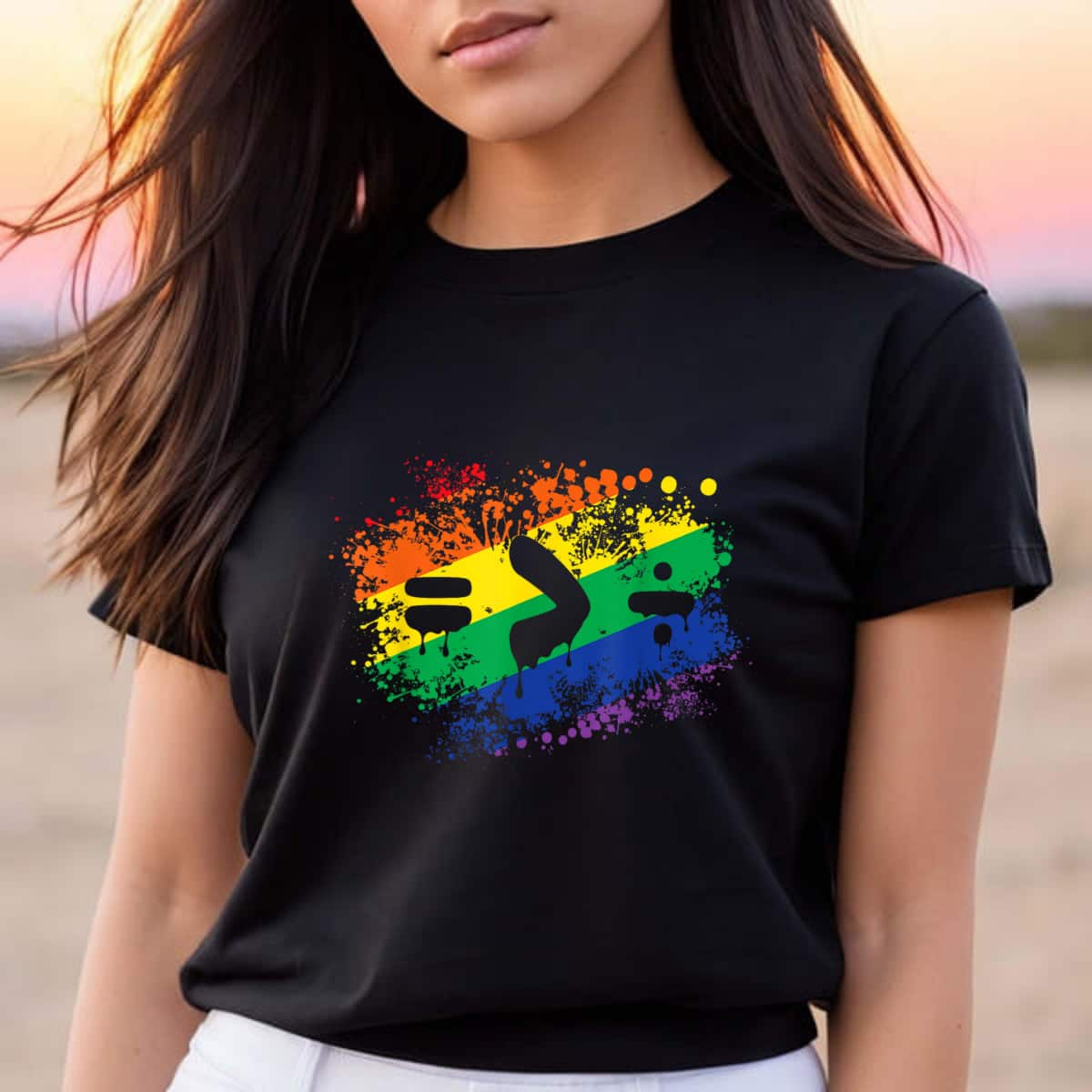 Equality Is Greater Than Division Equal Rights Rainbow Pride T-Shirt