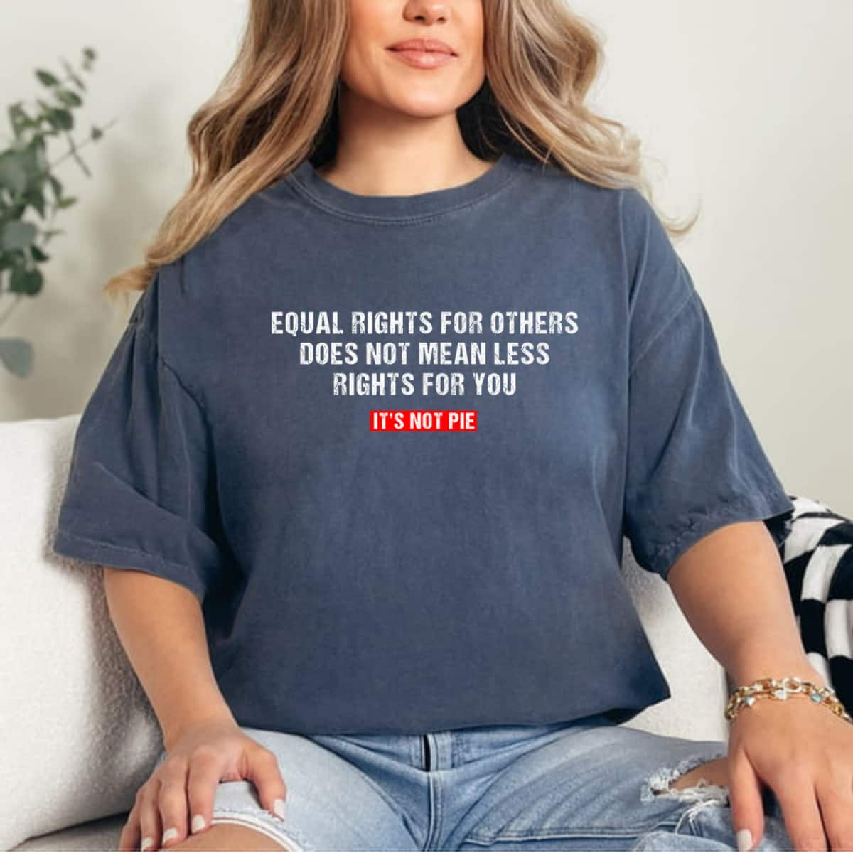 Retro Equal Rights It's Not Pie T-Shirt