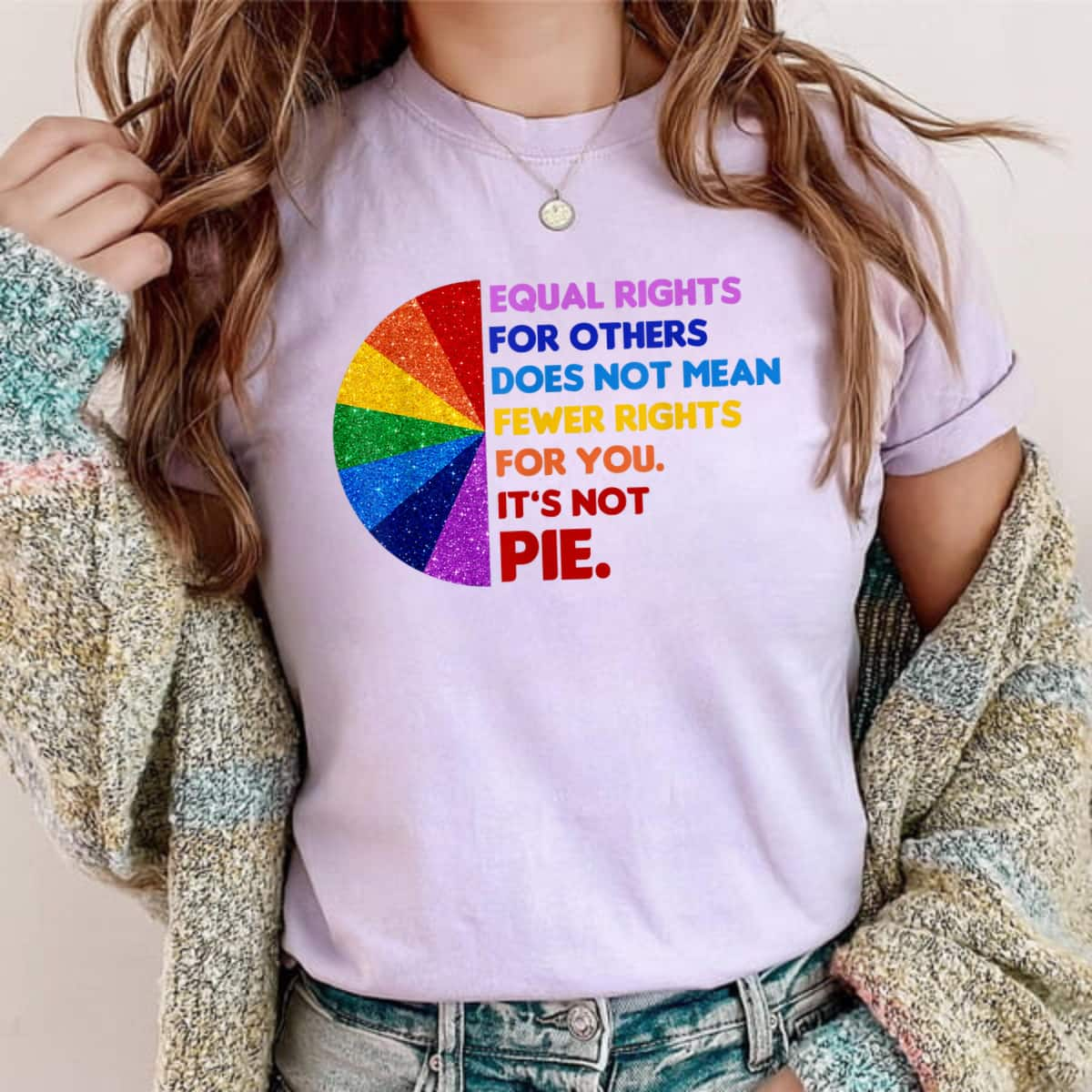 Equal Rights For Others Rainbow Does Not Mean Fewer Rights For You T-Shirt