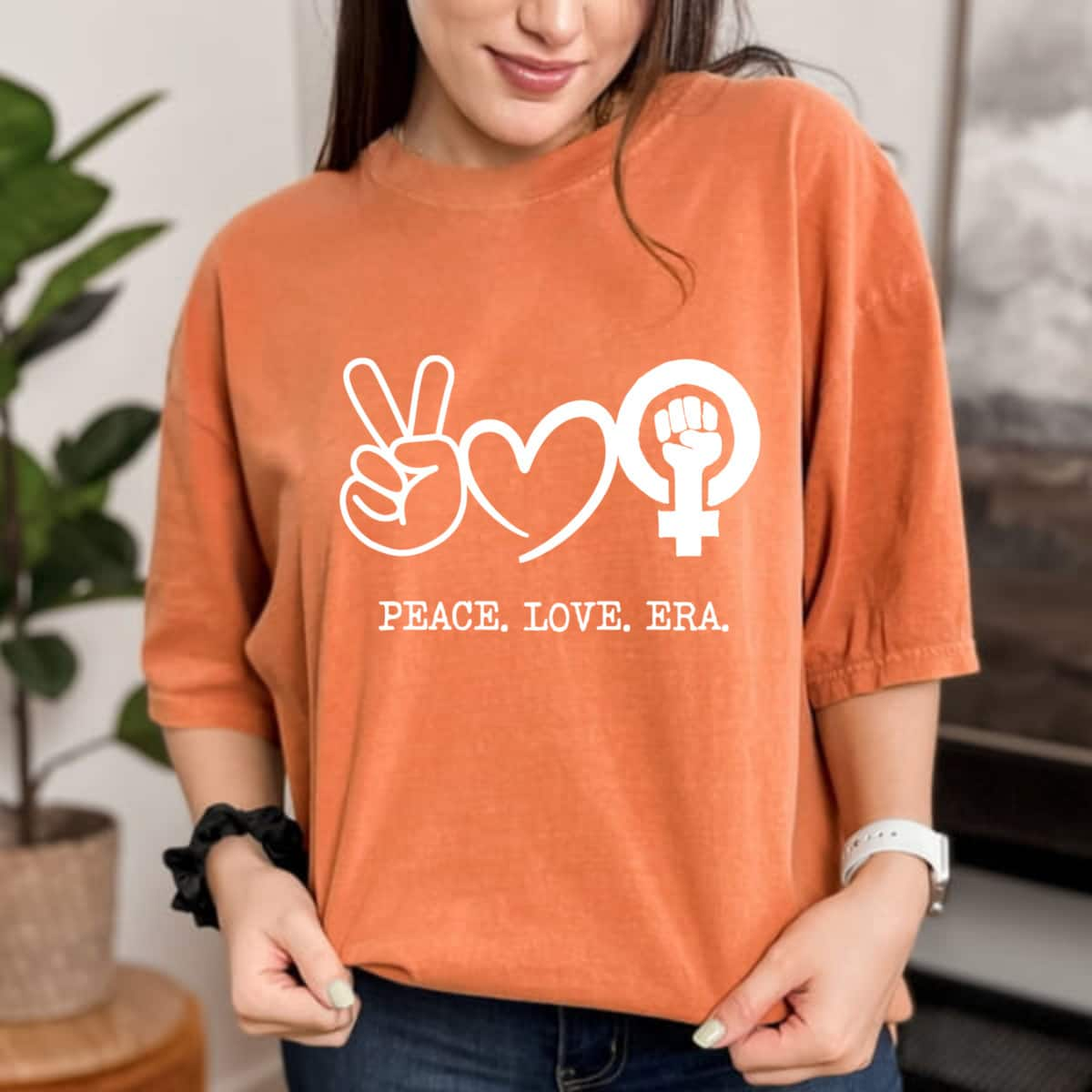 Peace Love And Era Equal Rights T-Shirt