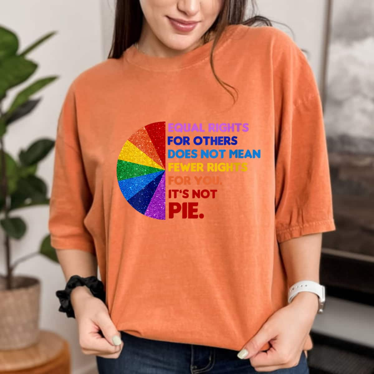 Equal Rights For Others Does Not Mean Fewer Rights For You Vintage Rainbow T-Shirt