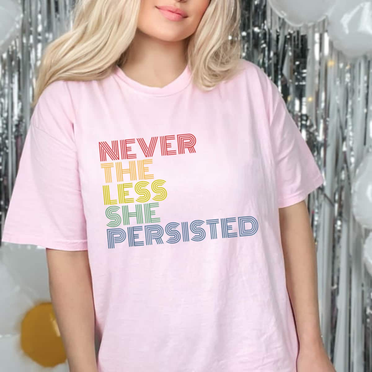 Nevertheless She Persisted Womens Rights T-Shirt