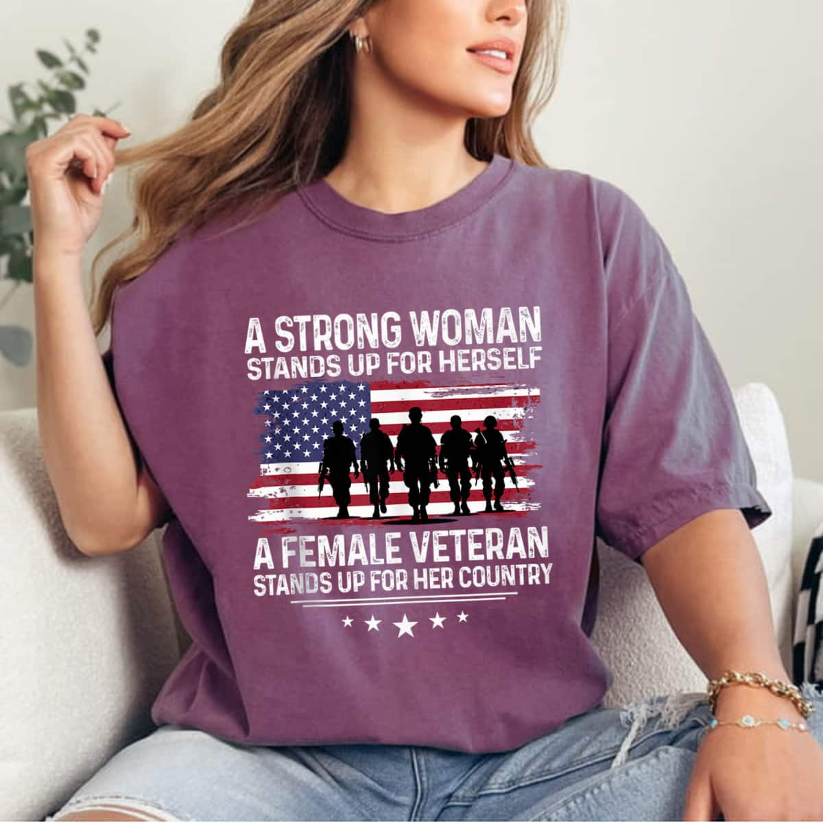 A Strong Woman Stands Up For Herself Unique Rights T-Shirt