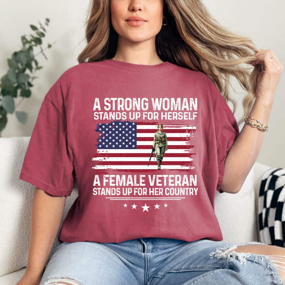 Special A Strong Woman Stands Up For Herself T-Shirt