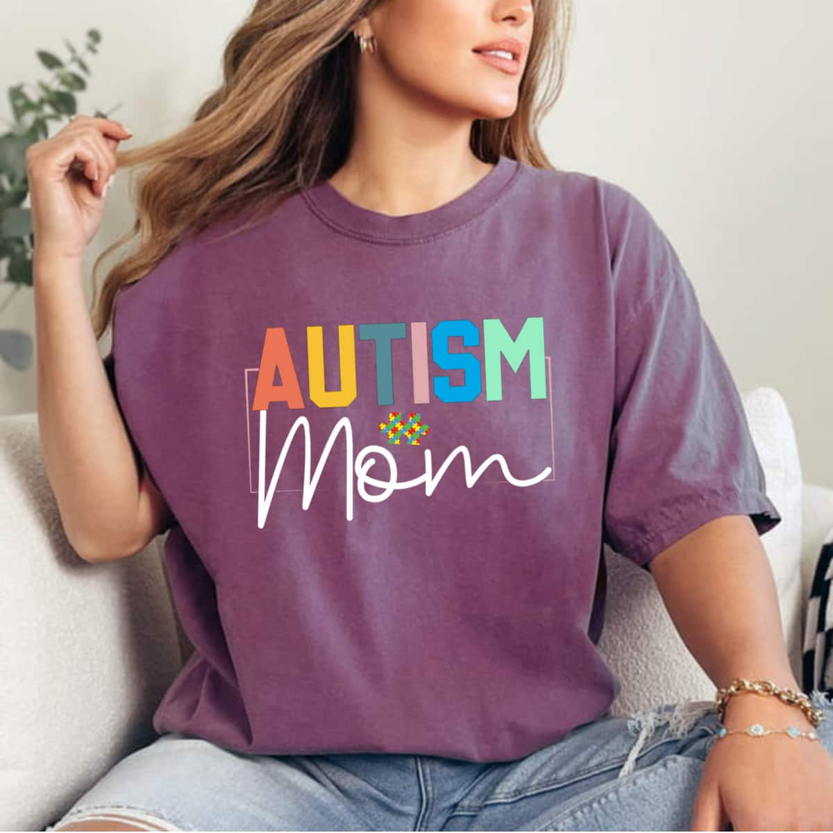 Autism Awareness For Mom T-Shirt