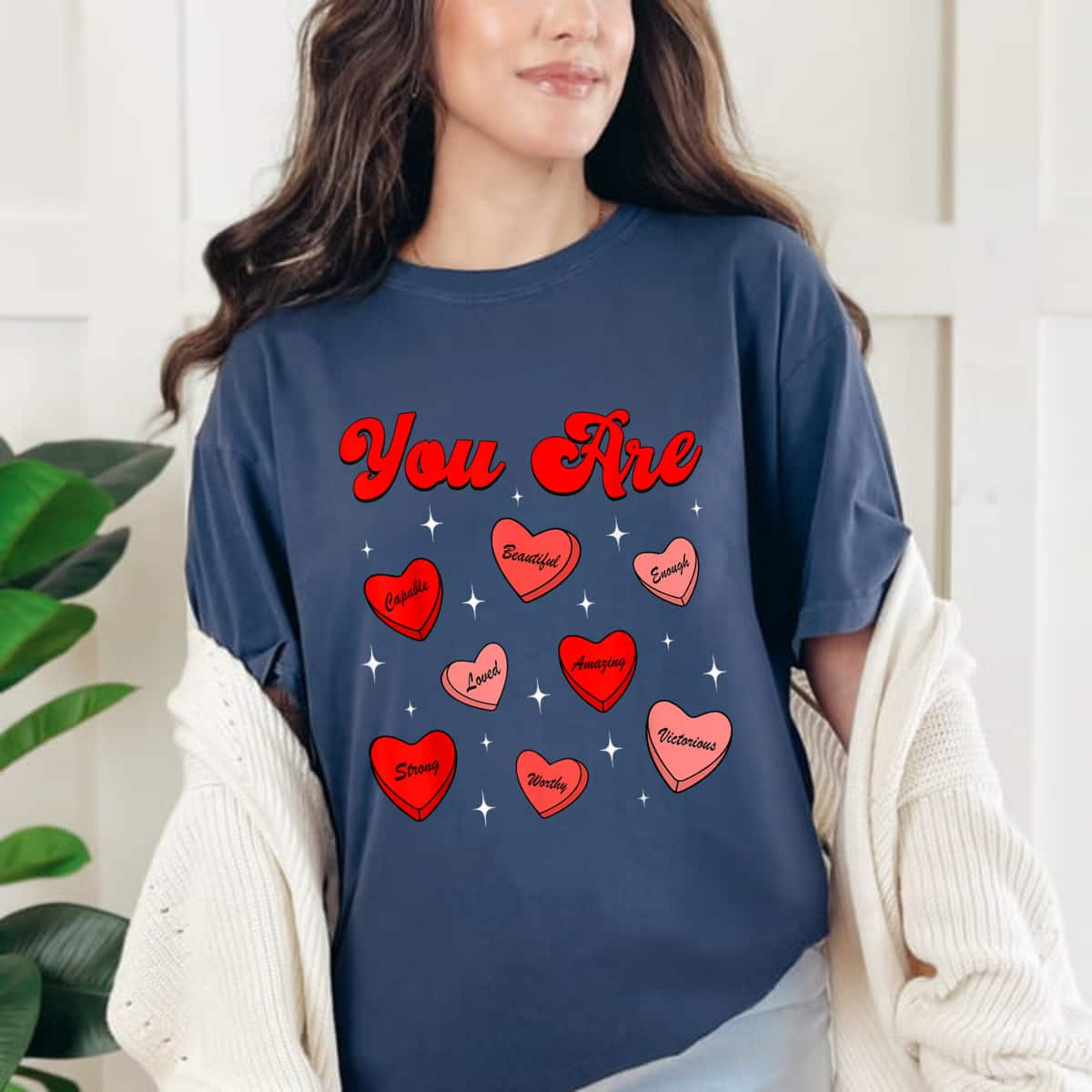 You Are Loved Amazing Strong Heart T-Shirt