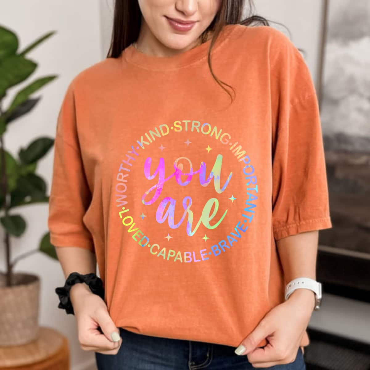 You Are Kind Strong Brave Gift For Feminist T-Shirt